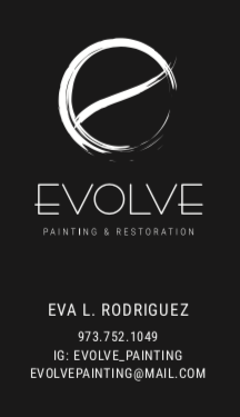 evolve business card design