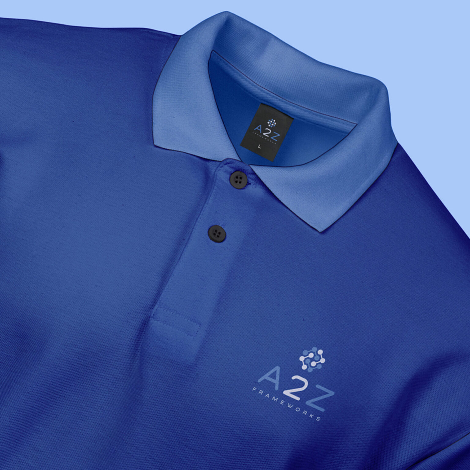a2z golf polo